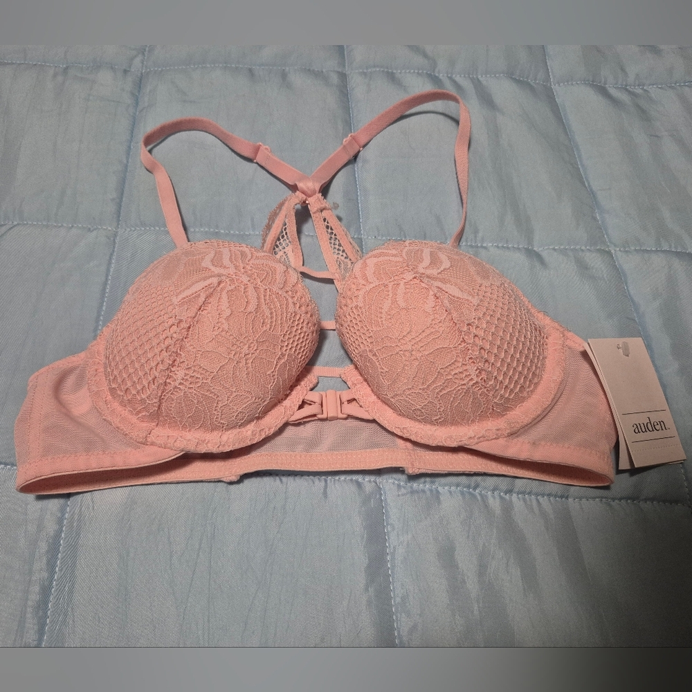 Auden Lace Pink Bra